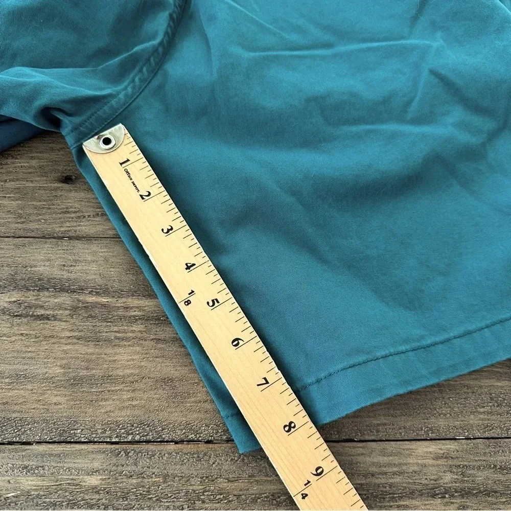 Katin Mens Small Dark Green‎ Cotton Pull On Shorts Surfing Casual Summer 8”